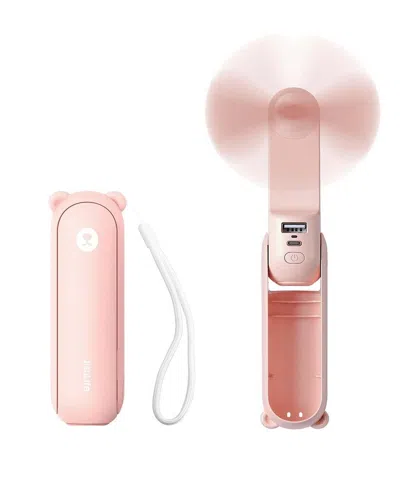 3p Experts Quick & Cool Handheld Fan In Pink