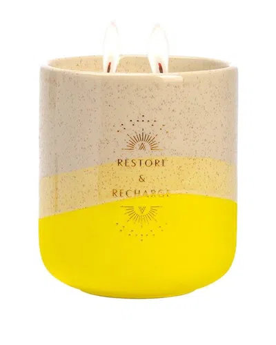3P EXPERTS 3P EXPERTS SET OF 2 RECHARGE 11OZ SELF CARE CANDLES