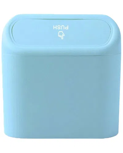 3p Experts Tap Vehicle Trash Can In Blue