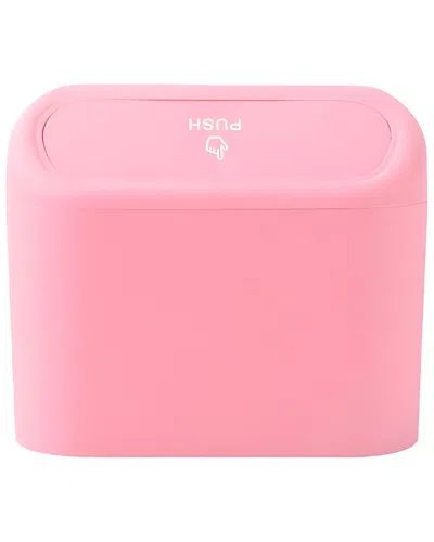 3p Experts Tap Vehicle Trash Can In Pink