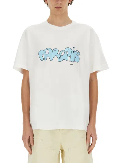 3paradis 3.paradis 3.paradis X Edgar Plans T-shirt In Black