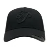3paradis 3.paradis A-003-co-m Wool Baseball Cap In Black