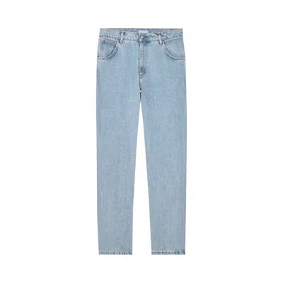 Pre-owned 3paradis 3.paradis Bird Embroidered Back Denim Jeans 'blue' | Men's Size 34