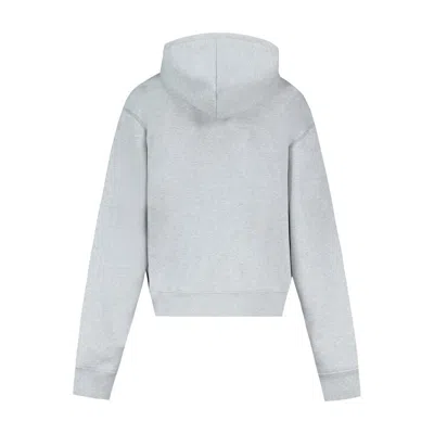3paradis 3.paradis Cotton Hoodie Sweatshirt In Gray