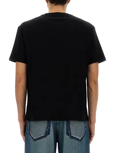 3paradis 3.paradis Coca Cola Logo Cotton T-shirt In Black