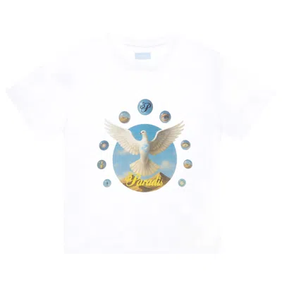 Pre-owned 3paradis 3.paradis Desert Dove Tee 'jersey White' | Men's Size M