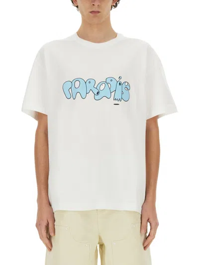 3paradis X Edgar Plans T Shirt In White