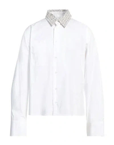 3paradis 3.paradis Man Shirt White Size L Cotton