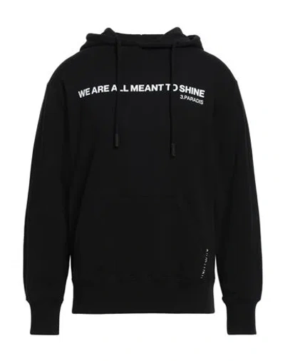 3paradis 3.paradis Man Sweatshirt Black Size L Cotton