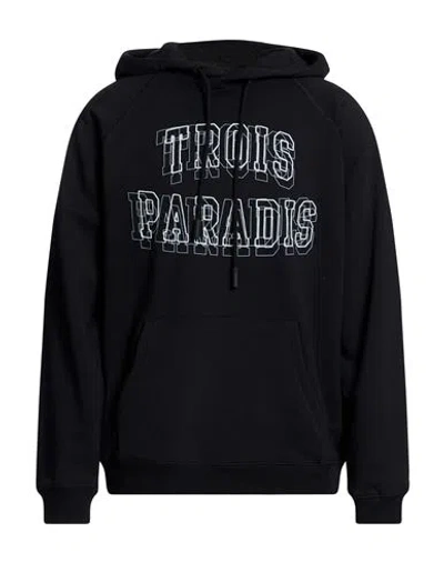 3paradis 3.paradis Man Sweatshirt Black Size M Cotton