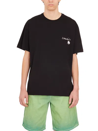 3paradis T-shirt X Edgar Plans In Black