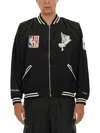 3paradis 3.paradis Varsity Jacket In Black