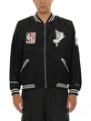 3paradis 3.paradis Varsity Jacket In Black