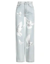 3paradis 3.paradis Woman Jeans Blue Size 28 Cotton In Blue