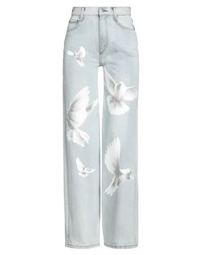 3paradis 3.paradis Woman Jeans Blue Size 28 Cotton
