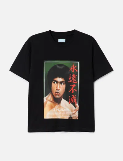 3paradis 3.paradis X Bruce Lee: Bruce Lee T-shirt In Black