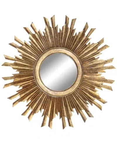 3r Studio Sunburst Mirror In Gold
