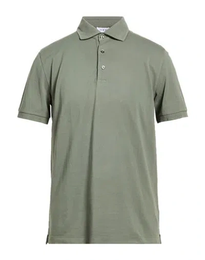 3rd · May Man Polo Shirt Military Green Size L Pima Cotton In Multi