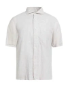 3rd · May Man Shirt Beige Size M Linen In Neutral