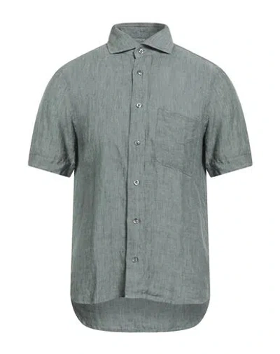 3rd · May Man Shirt Green Size S Linen
