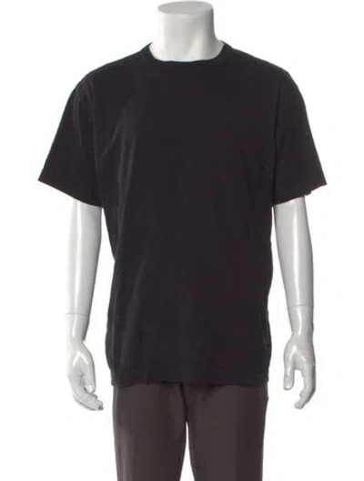 Pre-owned 3sixteen Crew Neck Short Sleeve T-shirt In Black