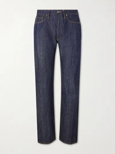 3sixteen Straight-leg Selvedge Jeans In Blue