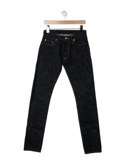 Pre-owned 3sixteen Straight-leg Jeans W/ Tags In Black