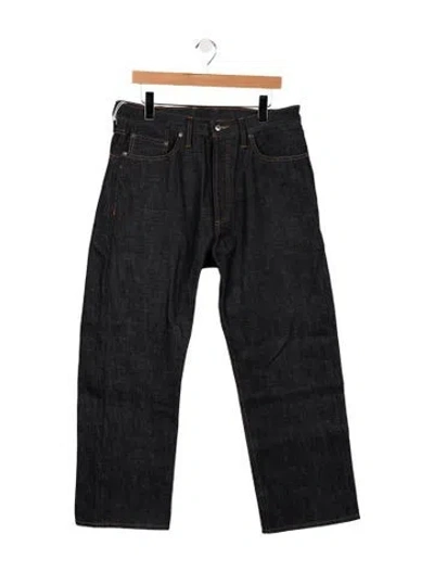 Pre-owned 3sixteen Straight-leg Jeans W/ Tags In Blue