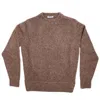 3sixteen Women's Alpaca Crewneck Sweater In Oak In Brown