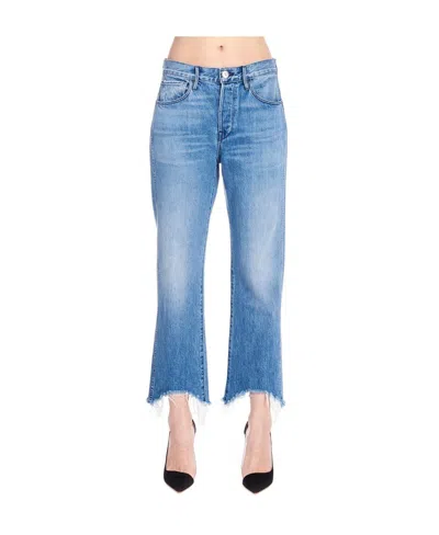 3x1 Austin Cropped Jeans In Blue