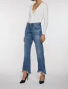 3x1 Byrd Austin Crop Jeans In Denim In Multi