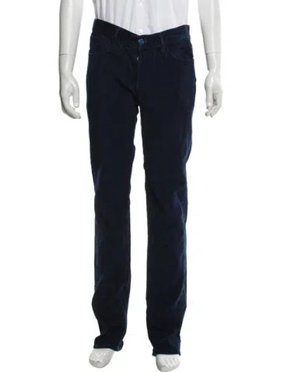 Pre-owned 3x1 Corduroy Pants In Blue