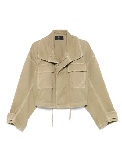 3x1 Cropped Jacket In Green