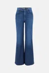 3x1 Five-pocket Flared Jeans In Blue