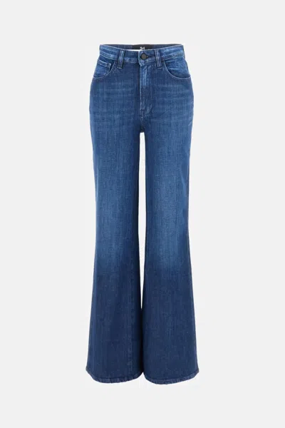 3X1 DARK BLUE FLARED JEANS