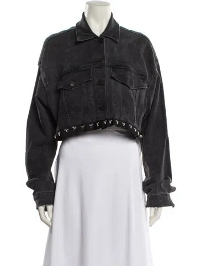 Pre-owned 3x1 Denim Jacket In Gray