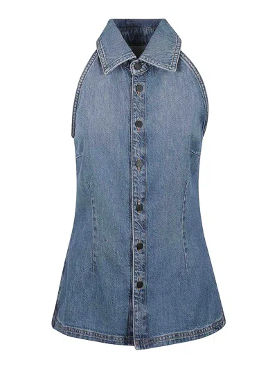 3x1 Denim Shirt In Blue