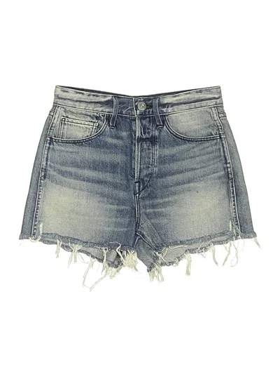 Pre-owned 3x1 Denim Shorts In Blue