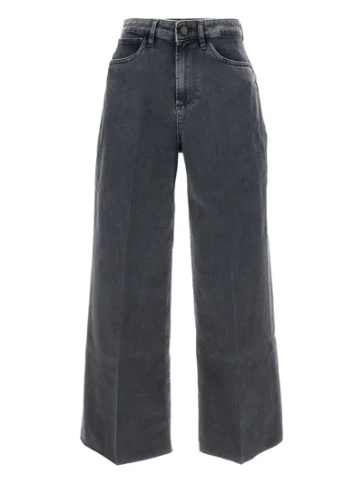 3X1 FADED WIDE-LEG JEANS
