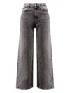 3x1 Five-pocket Design Jeans In Gray