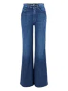 3x1 Five-pocket Flared Jeans In Blue