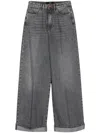 3x1 Flip Cuffed Jeans In Grey