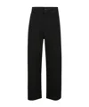 3x1 High-rise Straight Jeans In Black