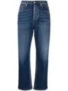 3x1 High-rise Straight-leg Jeans In Blue
