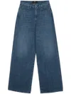3x1 High-rise Wide-leg Jeans In 蓝色