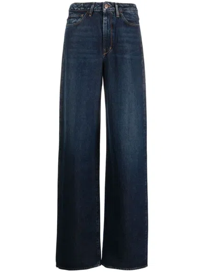 3x1 High-waist Wide-leg Jeans In Blue