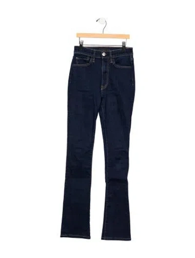 Pre-owned 3x1 High-rise Flared Jeans In Blue