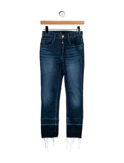 Pre-owned 3x1 High-rise Skinny Leg Jeans In Blue