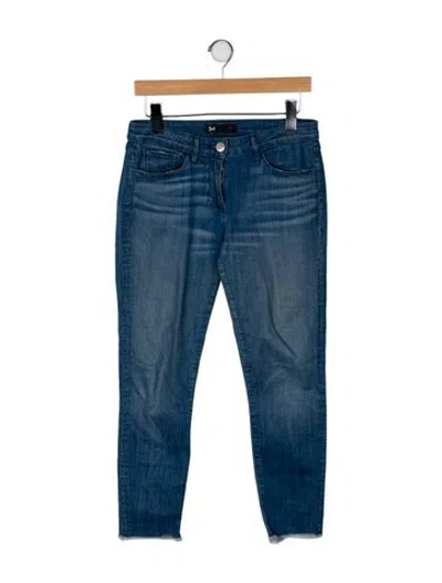 Pre-owned 3x1 High-rise Skinny Leg Jeans In Blue