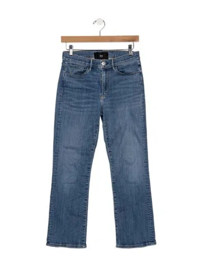 Pre-owned 3x1 High-rise Straight Leg Jeans In Blue